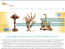 Tablet Screenshot of naginacraft.com